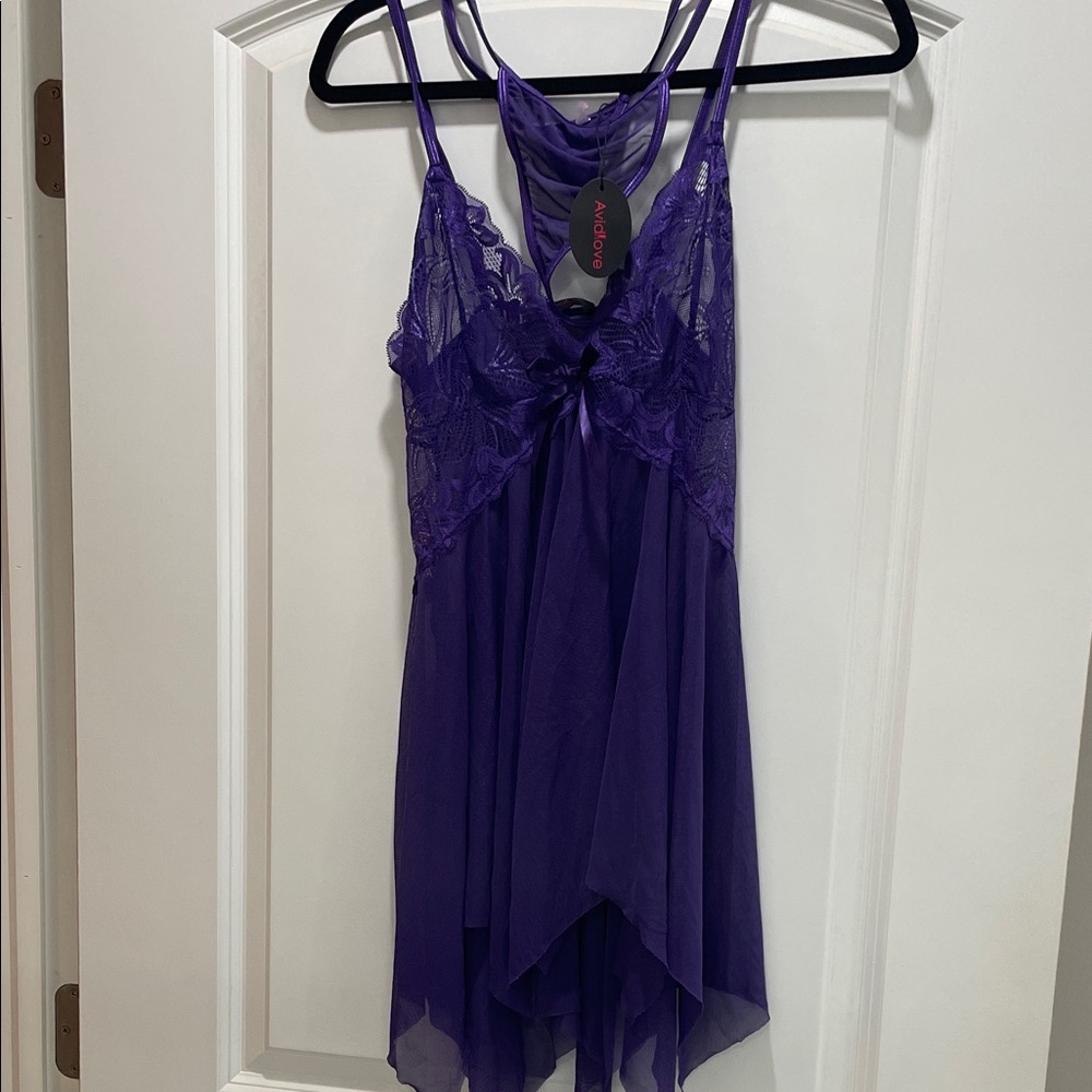 Lace Chemise Set